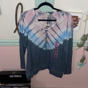 Green Tea Tie-Dye Tunic